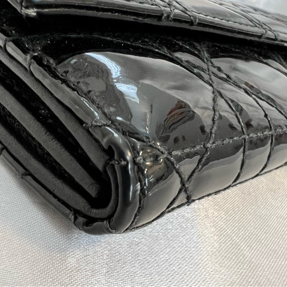 Dior Patent Cannage Lady Dior Long Wallet - Picture 6 of 14